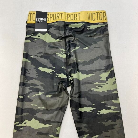 Victoria's Secret Womens Multicolor Camouflage Compression Leggings Small New - Picture 5 of 8